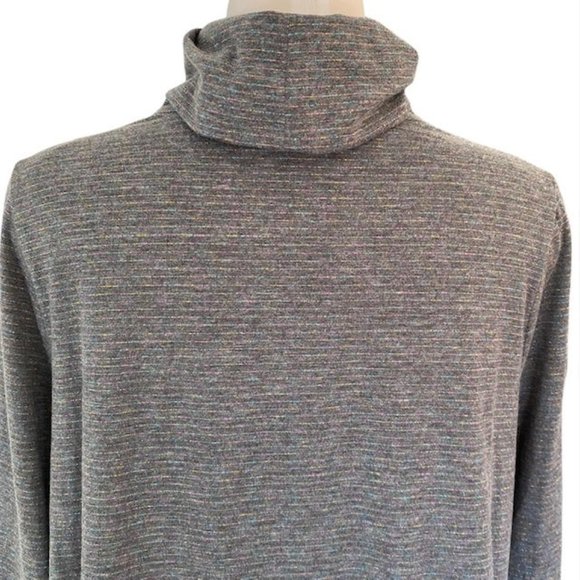 Anthropologie Postmark Liz Rainbow Shimmer Turtleneck - Picture 6 of 10